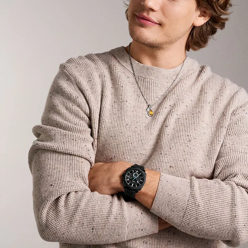 Fossil Machine Chronograph Black Dial Men's Watch- FS6099